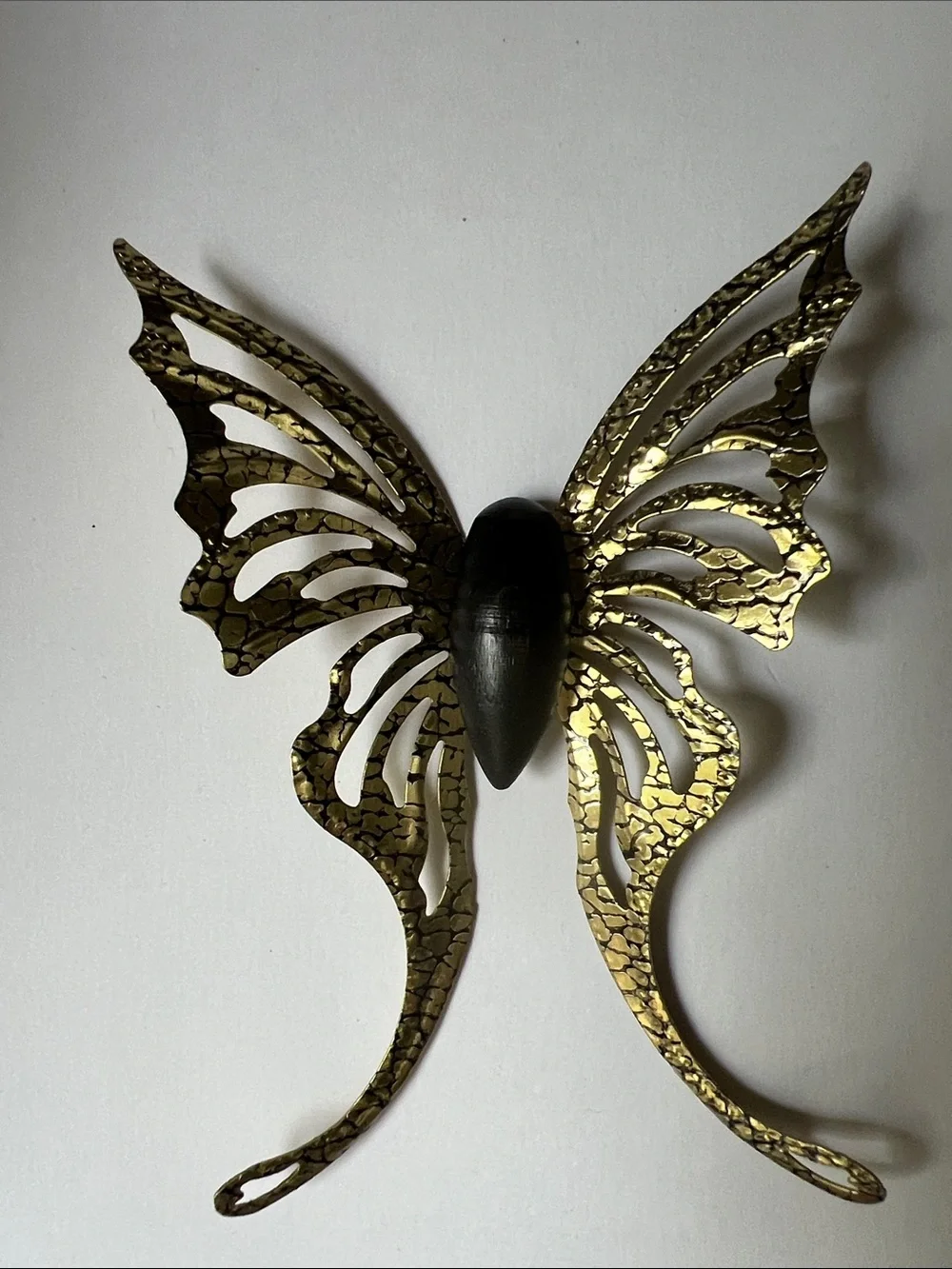 Home Interiors & Gifts Gold Butterfly Wall Hooks - Set of 3
